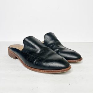 Madewell Willa Loafer Mule Black Leather Size 6 Women’s